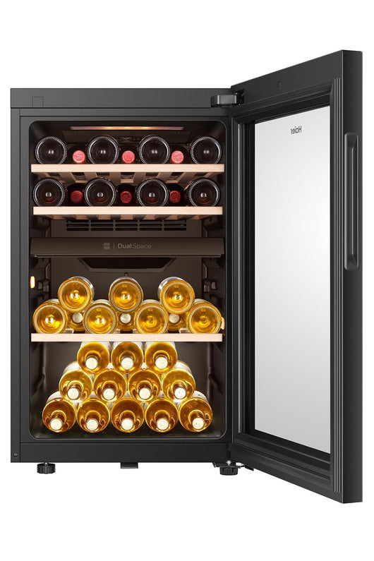 Candy HWS42GDAU1 Libera installazione Nero 42 bottiglia/bottiglie A