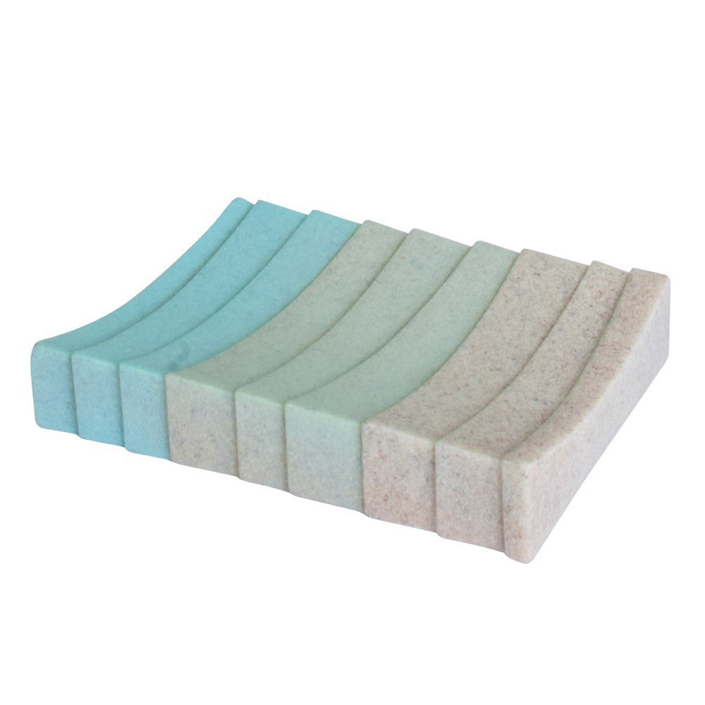 Porta sapone acquamarina - serie layer