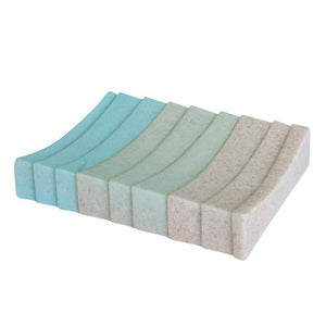 Porta sapone acquamarina - serie layer