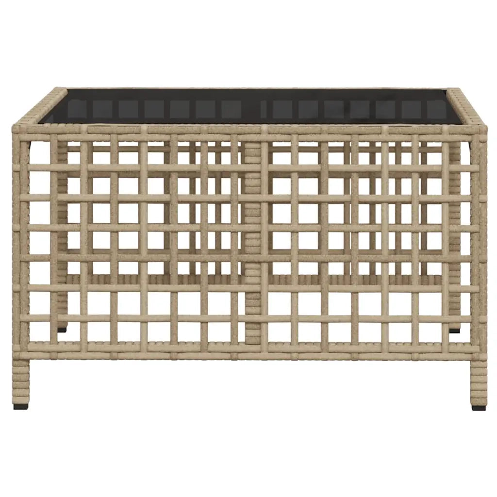Set Divano ad Angolo 3 pz con Cuscini Beige in Polyrattan 365447