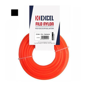 Excel Filo Nylon Quadro 3Mm 15Mt