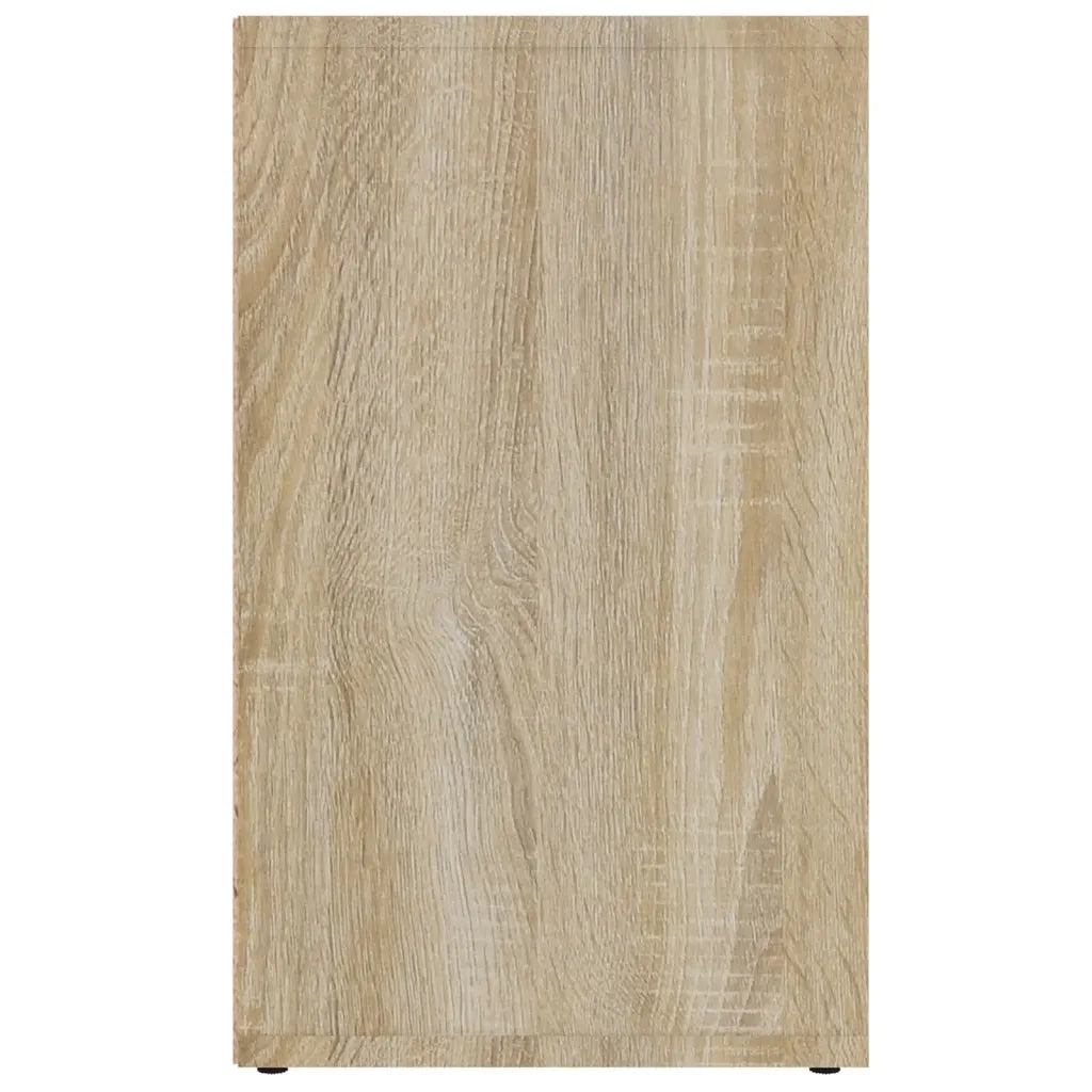 Scarpiera-Scaffale per scarpe Rovere Sonoma 52,5x30x50 cm