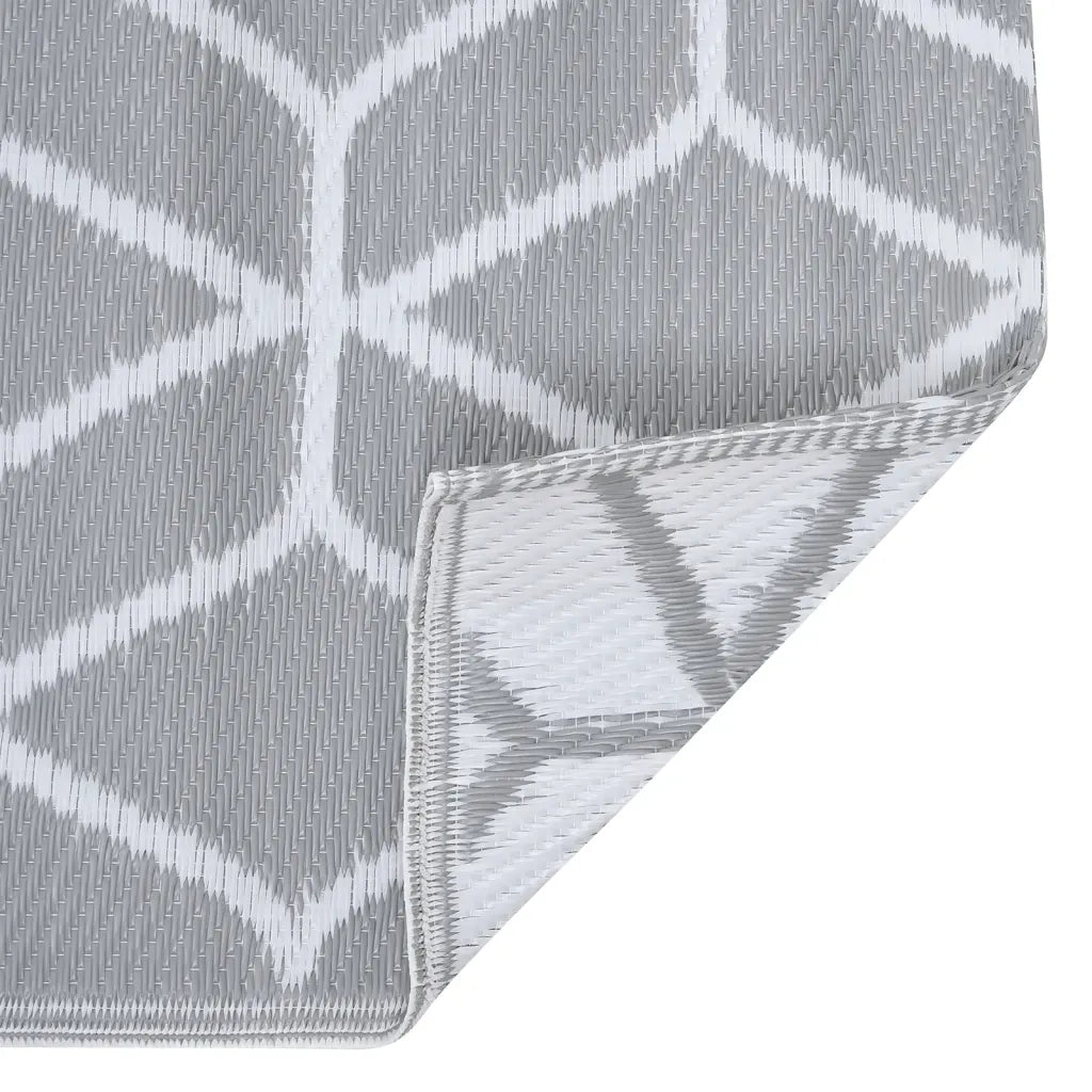 Tappeto da Esterni ARAKIL Grigio 160x230 cm in PP CFW4984905