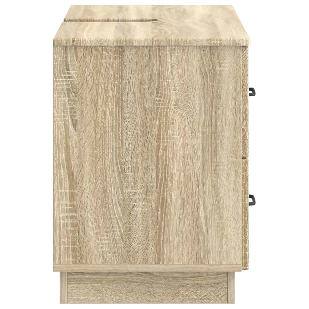 Armadio per Lavabo da Bagno HOORN Rovere Sonoma 82 x 41 x 56 cm 897237