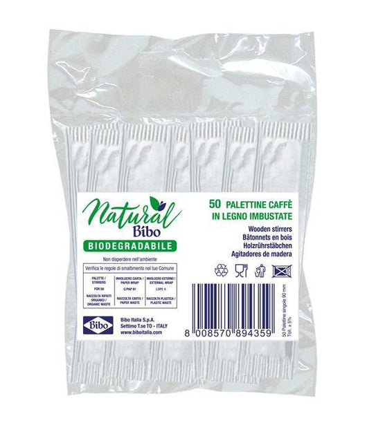 BIBO 50 Palette In Legno Imbustate Singolarmente
