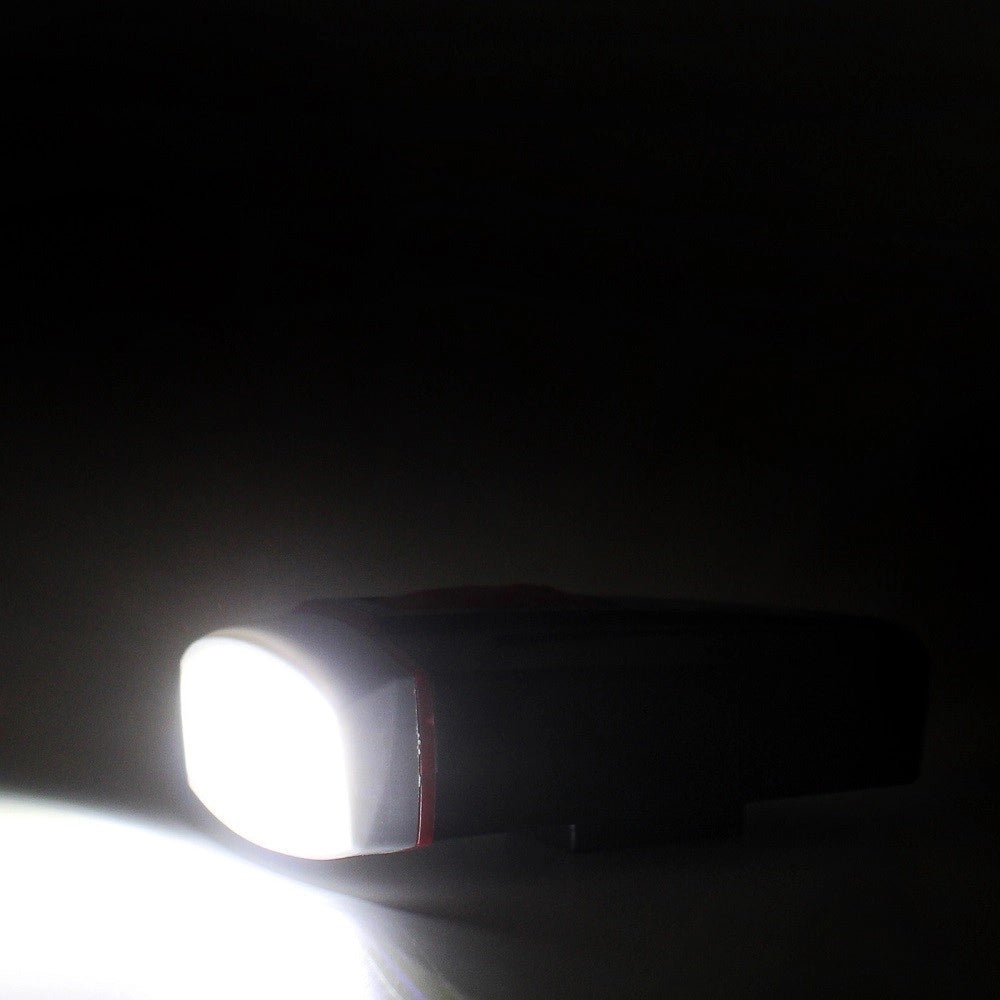 Trade Shop - Set Di Luci Led A Batteria Anteriore Posteriore Bici Attacco Universale Dt-2181 -