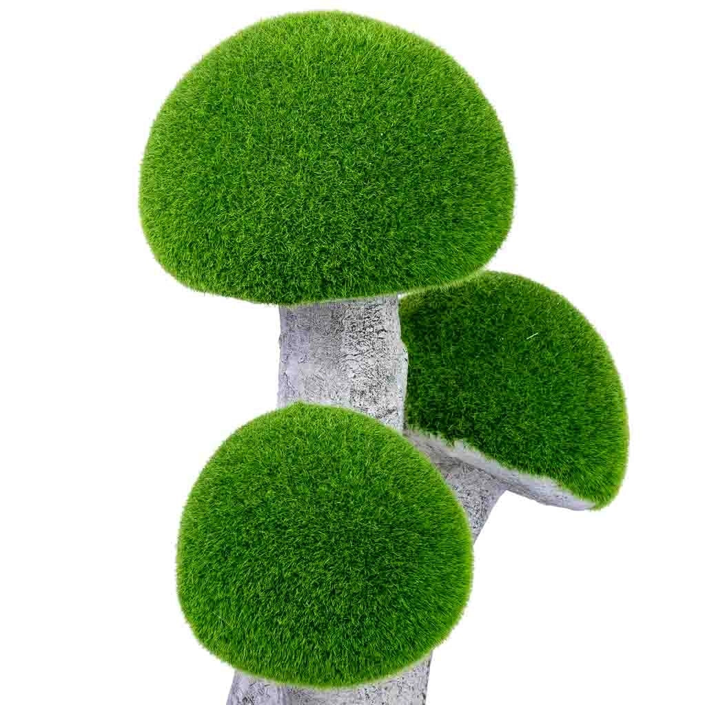 Decorazione in metallo figura funghi 29x22,5x54h cm
