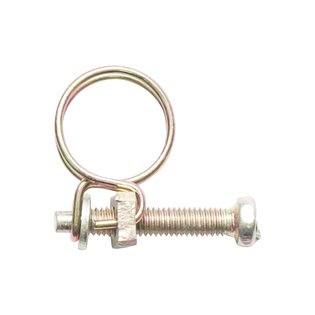Fascetta stringicavo 13-16mm con vite M5x30mm per tubo flessibile Breckner Germany