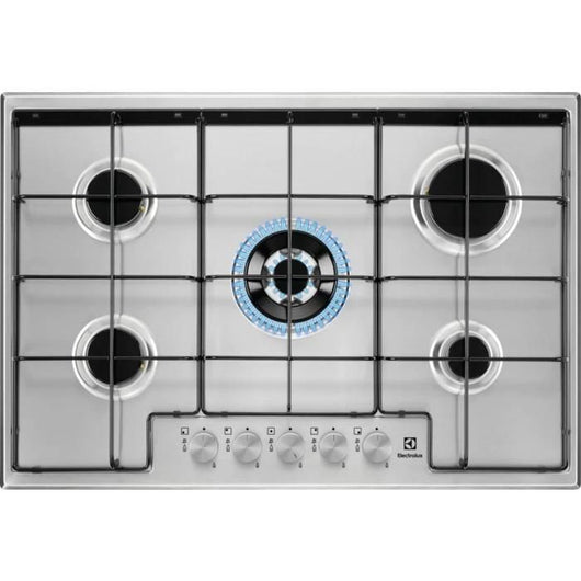 Electrolux EGS7534X Acciaio inossidabile Da incasso 74.5 cm Gas 5 Fornello(i)