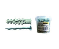 Vigor-Blinky Tasselli 6-Alette Secchio 100 Pezzi con Vite 6mm