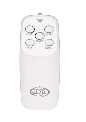Argoclima Standy Evo White, ventilatore a piantana con telecomando
