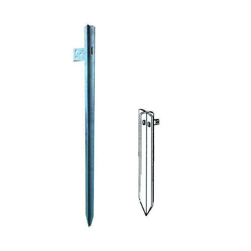 Vigor-Blinky Puntazze Zincate a Croce 50x50x5mm 100cm