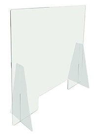 Vigor-Blinky Pannelli Divisori Parafiato Polistirene Trasparente 67x75cm