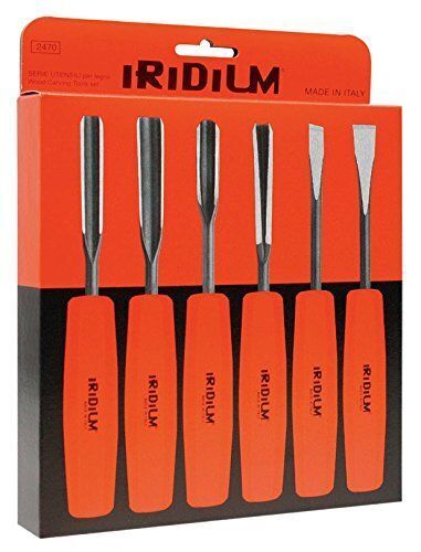 Corradi Sgorbie Assortite 6 Pezzi con Manico 2470