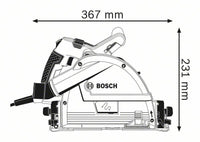 Bosch 0 601 675 001 sega circolare portatile 16,5 cm 6250 Giri/min 1400 W