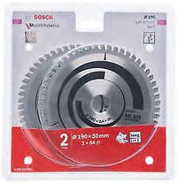 Bosch 2 608 644 651 lama circolare 19 cm 2 pz