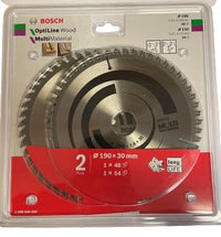 Bosch 1x Optiline Wood con 1x Multi Material Saw Blade Set