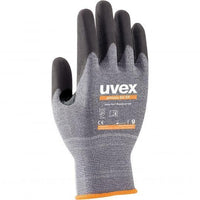 Uvex 60030 Guanti da fabbrica Antracite, Grigio Elastan, Poliammide 1 pz