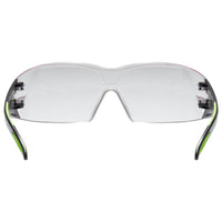 Uvex pheos Occhiali di sicurezza Poliossimetilene (POM), Elastomero Termoplastico (TPE) Nero, Verde