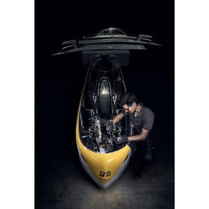 Uvex 60038 Guanti da officina Nero Carbonio, Elastan, Poliammide 1 pz