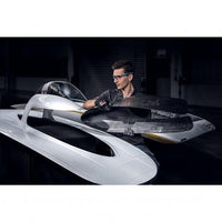 Uvex 60038 Guanti da officina Nero Carbonio, Elastan, Poliammide 1 pz