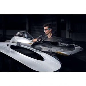 Uvex 60038 Guanti da officina Nero Carbonio, Elastan, Poliammide 1 pz