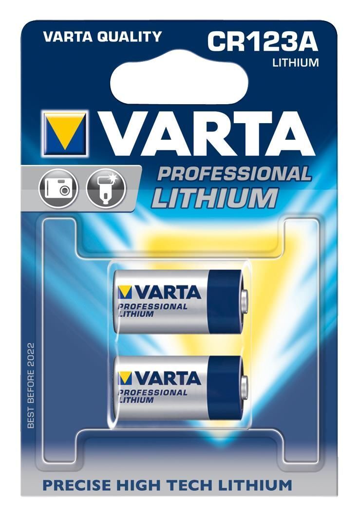 Varta -CR123A-2