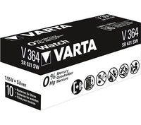 Varta V364 Batteria monouso SR60 Ossido d'argento (S)