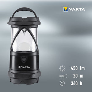 Varta INDESTRUCTIBLE L30 PRO Nero, Trasparente Torcia a mano LED