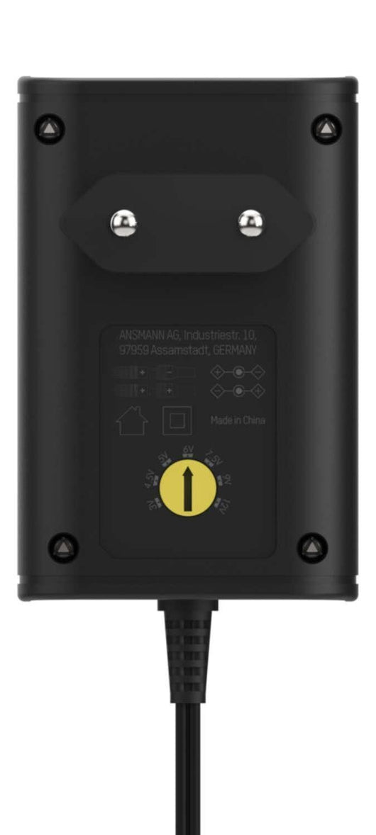 Ansmann 1201-0023 adattatore e invertitore Interno 12 W Nero