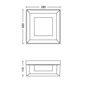 Philips Hue White and Color ambiance Econic Lampada Smart da parete/soffitto Nero