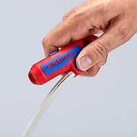 Knipex ErgoStrip pinza spellacavi Blu, Rosso