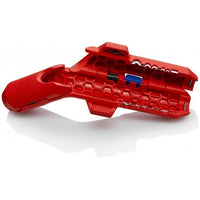 Knipex ErgoStrip pinza spellacavi Blu, Rosso