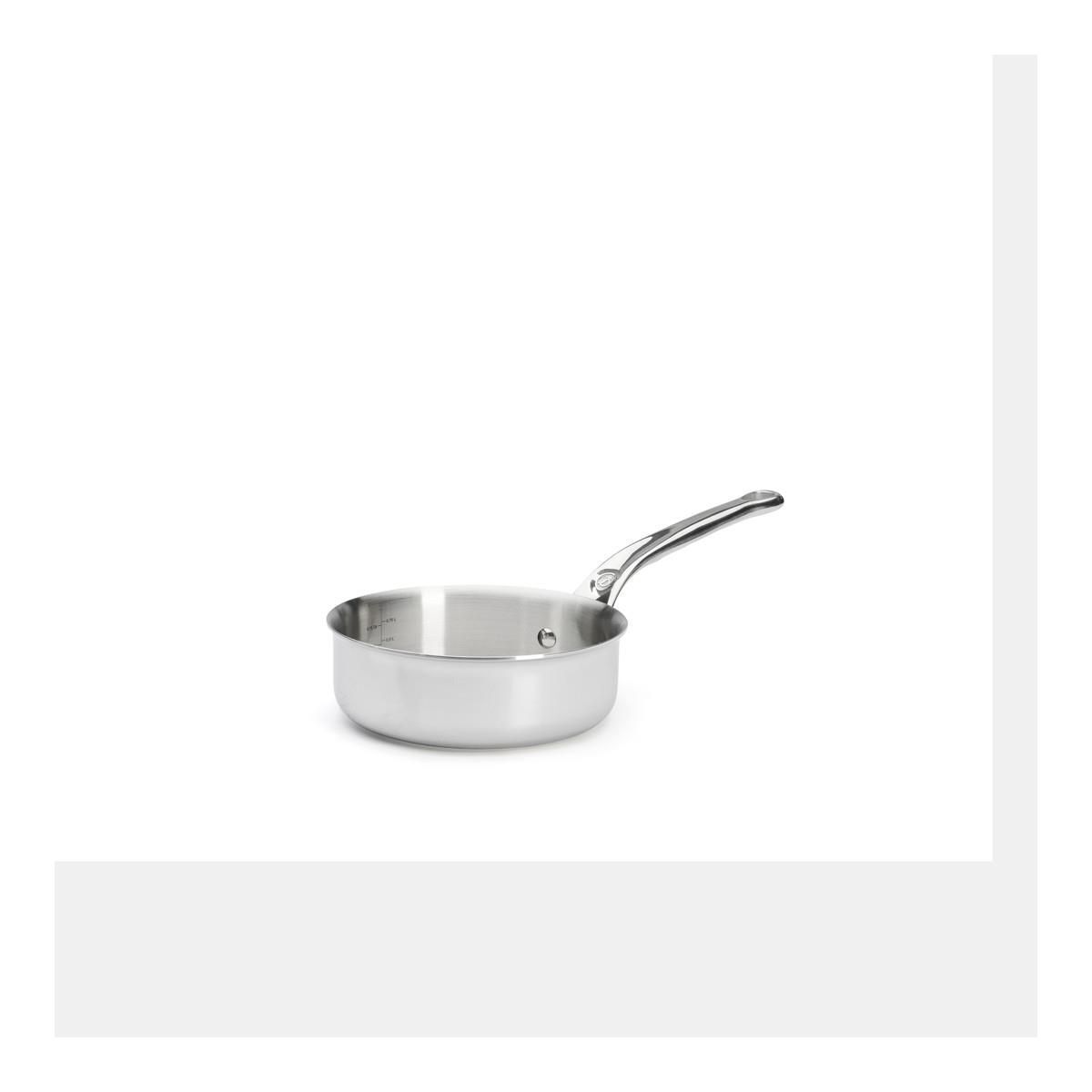 de Buyer 3730.16 padella 1 L Rotondo Acciaio inossidabile