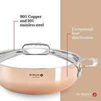 de Buyer Prima Matera 5 L Rame Rame, Acciaio inossidabile