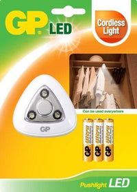 GP Battery Lighting Pushlight Led Lampada con Batterie