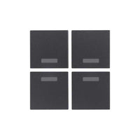 20841 Quattro Mezzi Tasti 1M Neutri Grigio Eikon