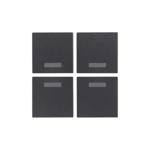 20841 Quattro Mezzi Tasti 1M Neutri Grigio Eikon
