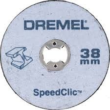 DREMEL 12 DISCHI TAGLIO METALLO SPEED CLIC