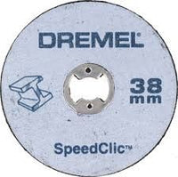 DREMEL 12 DISCHI TAGLIO METALLO SPEED CLIC