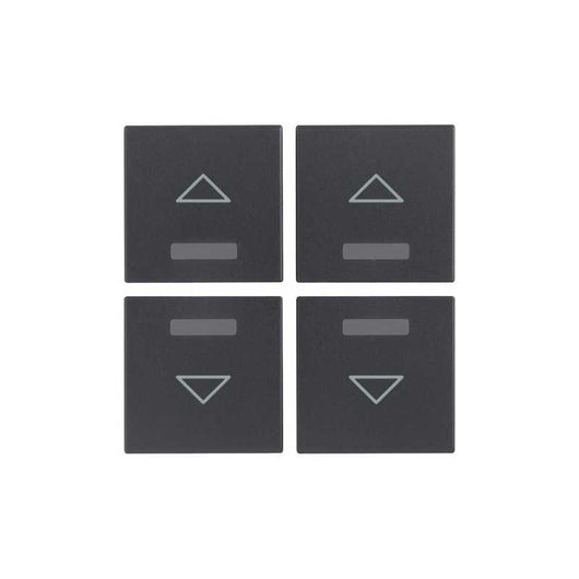20841.3 Quattro Mezzi Tasti 1M Freccia Grigio Eikon