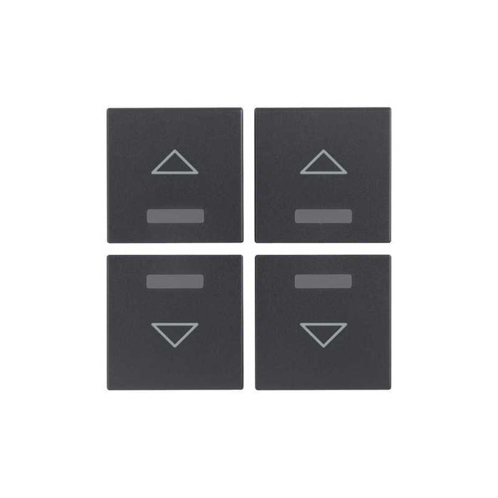 20841.3 Quattro Mezzi Tasti 1M Freccia Grigio Eikon
