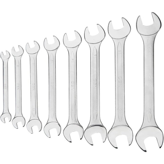 Topex 09-851 chiavi a forchetta a doppia 6-22 mm, 8 pezzi ass ds