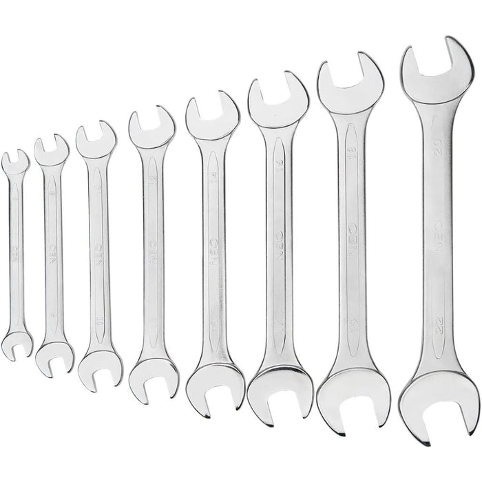 Topex 09-851 chiavi a forchetta a doppia 6-22 mm, 8 pezzi ass ds