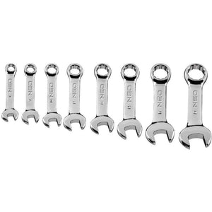 Topex 09-791 chiavi combinate co corte 8-19 mm, set 8 pezzi