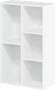 Libreria apribile - 5 cassetti - legno - bianco - 495 x 2398 x 80 cm seggiolino per libri