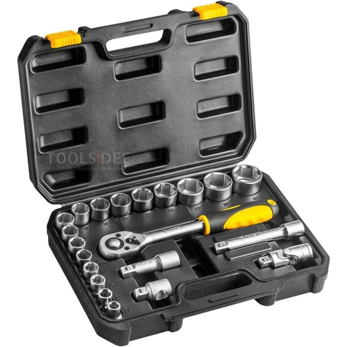 Topex 38d642 chiavi a bussola 1 1/2, set 21 pz, ds