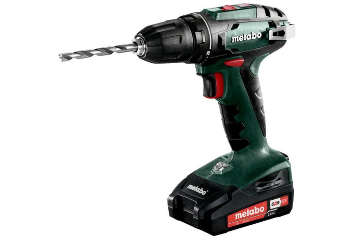 Metabo BS 18 1600 Giri/min Senza chiave 1,3 kg Nero, Verde