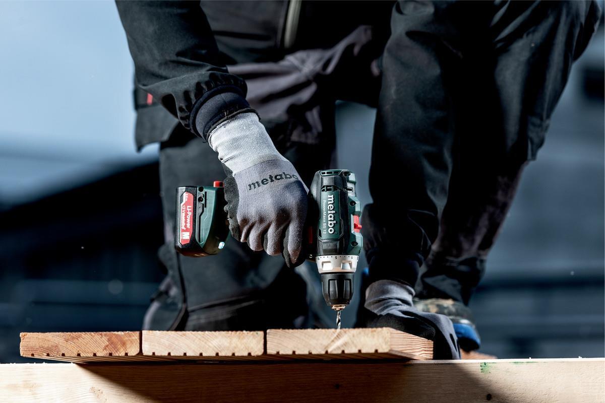 Metabo POWERMAXX BS 12 1400 Giri/min Senza chiave 1 kg Nero, Verde, Rosso, Argento
