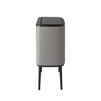 Brabantia afvalemmer Bo TouchBin Mineral Concrete Grey, 3 x 11 L